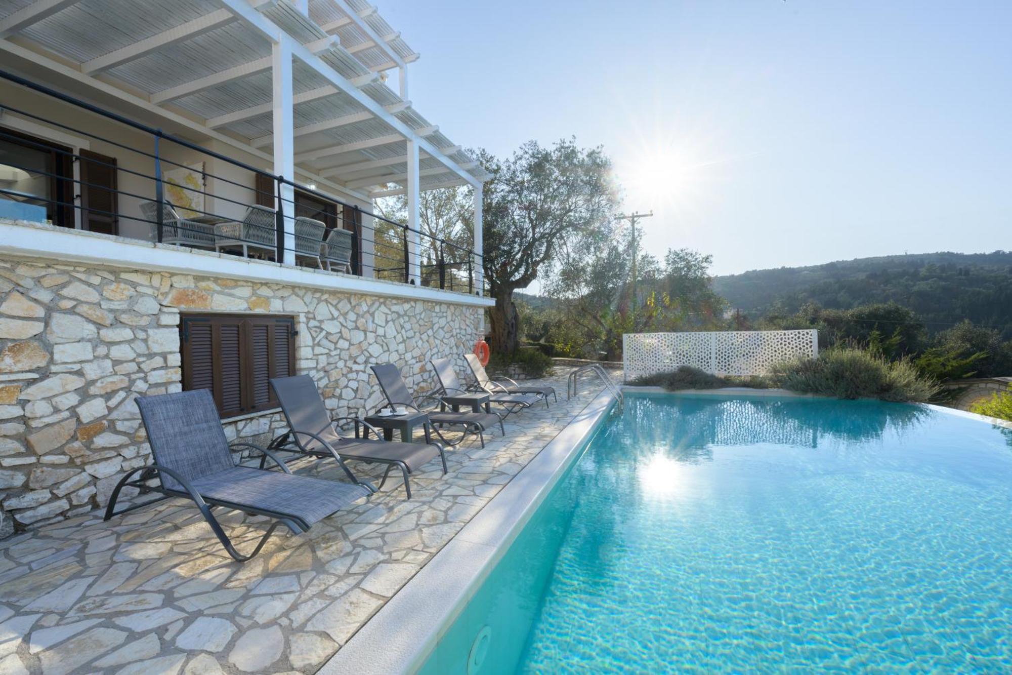 Villa Bougarini Haven Family Villa Rock Pool Oasis Ieromonachos Экстерьер фото